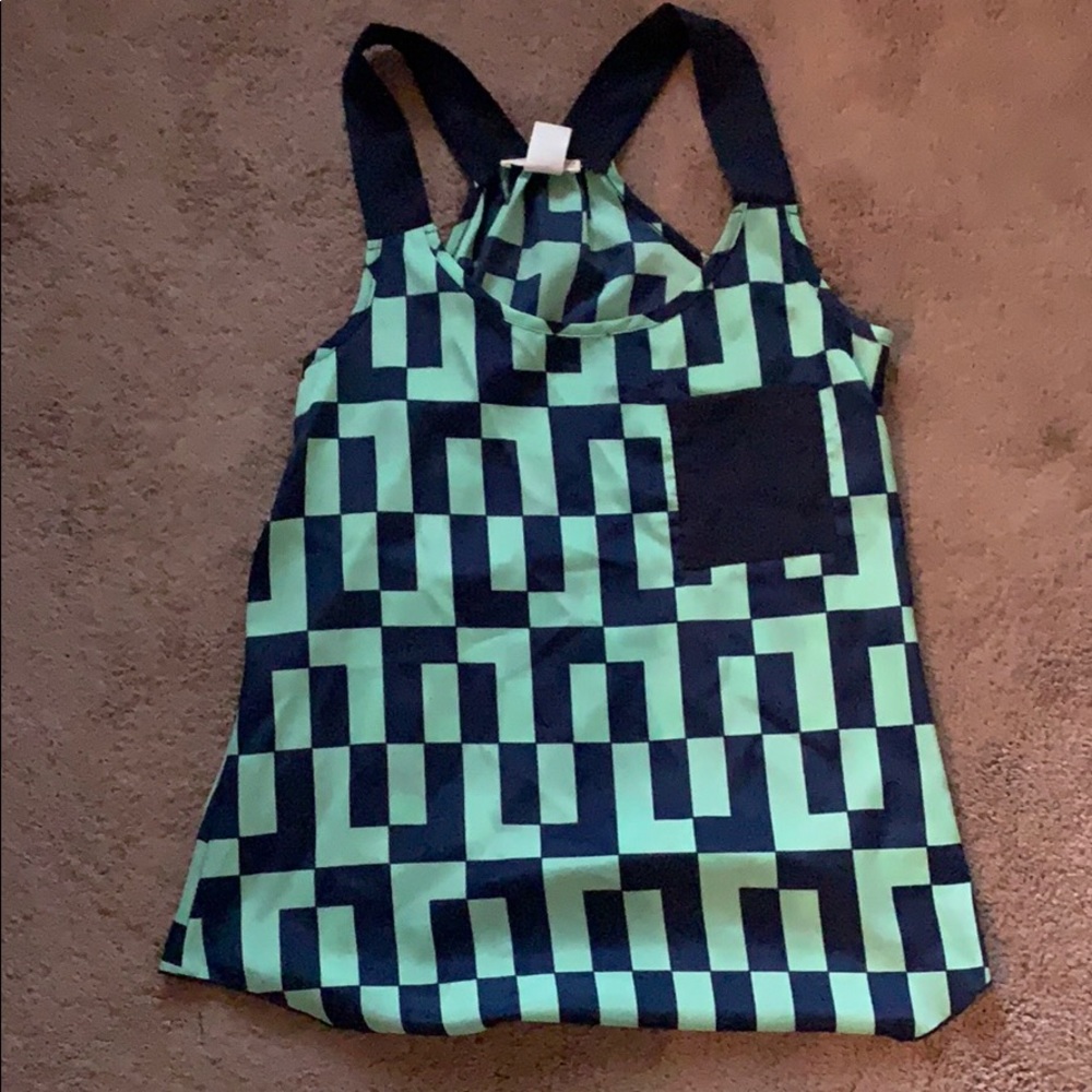 Checkered tank top